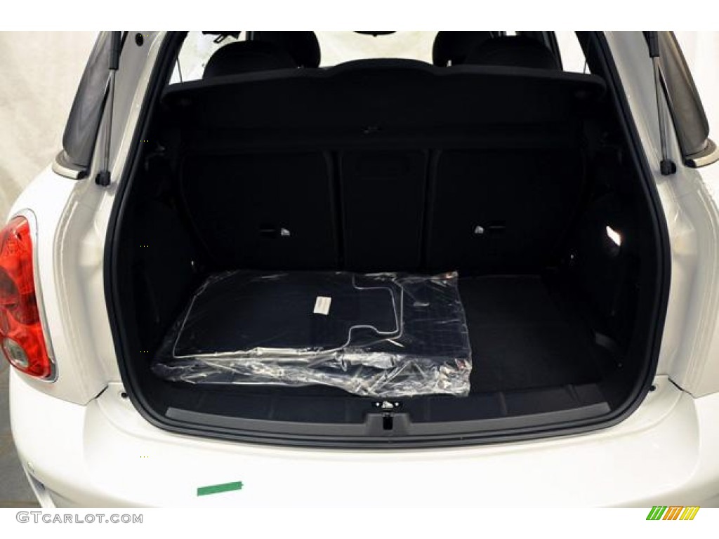 2012 Cooper S Countryman All4 AWD - Light White / Carbon Black photo #7