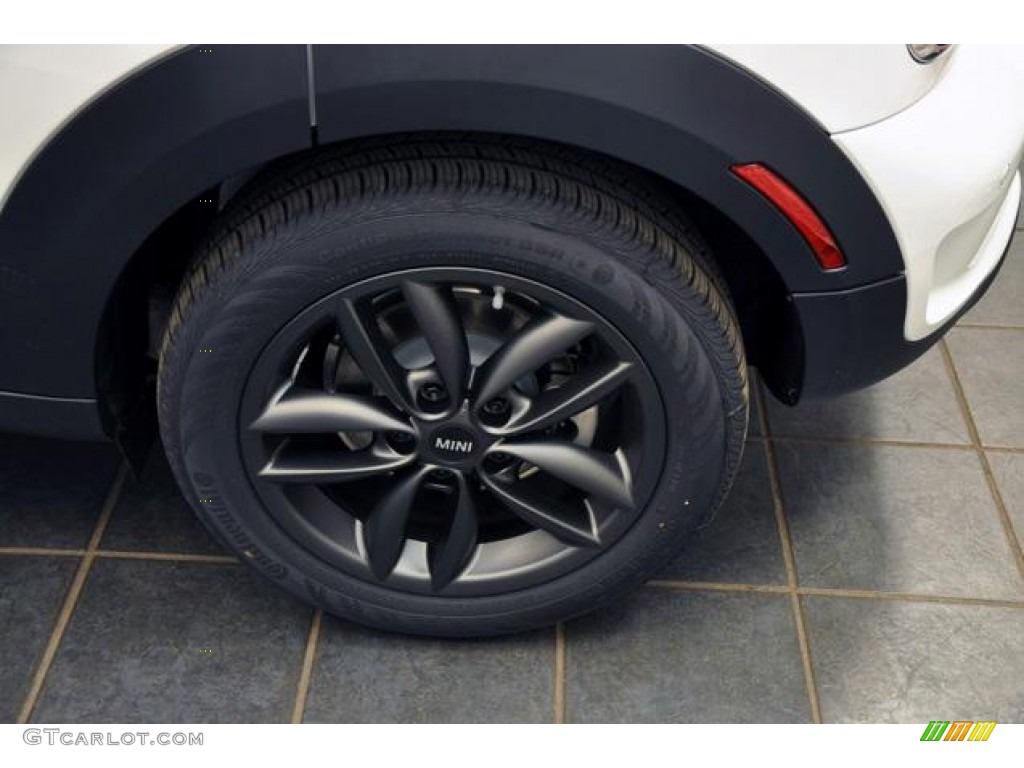 2012 Cooper S Countryman All4 AWD - Light White / Carbon Black photo #10