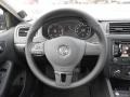 Titan Black Steering Wheel Photo for 2013 Volkswagen Jetta #68552881