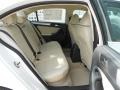 Cornsilk Beige Rear Seat Photo for 2013 Volkswagen Jetta #68553100
