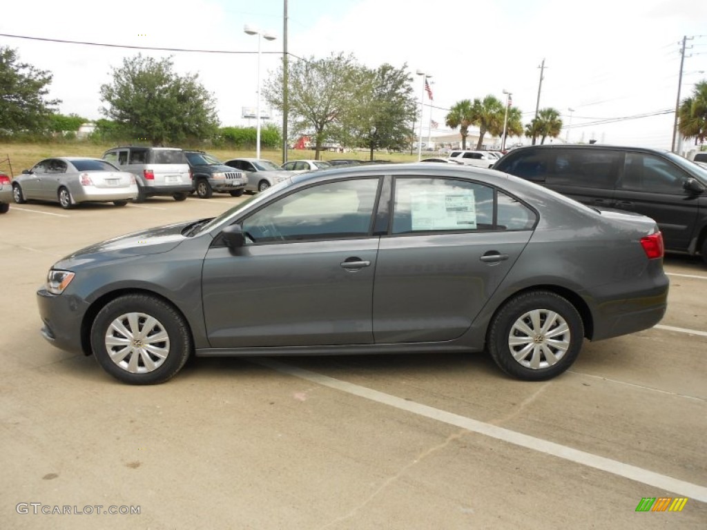 Platinum Gray Metallic 2013 Volkswagen Jetta S Sedan Exterior Photo #68553199