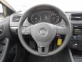 Titan Black Steering Wheel Photo for 2013 Volkswagen Jetta #68553733