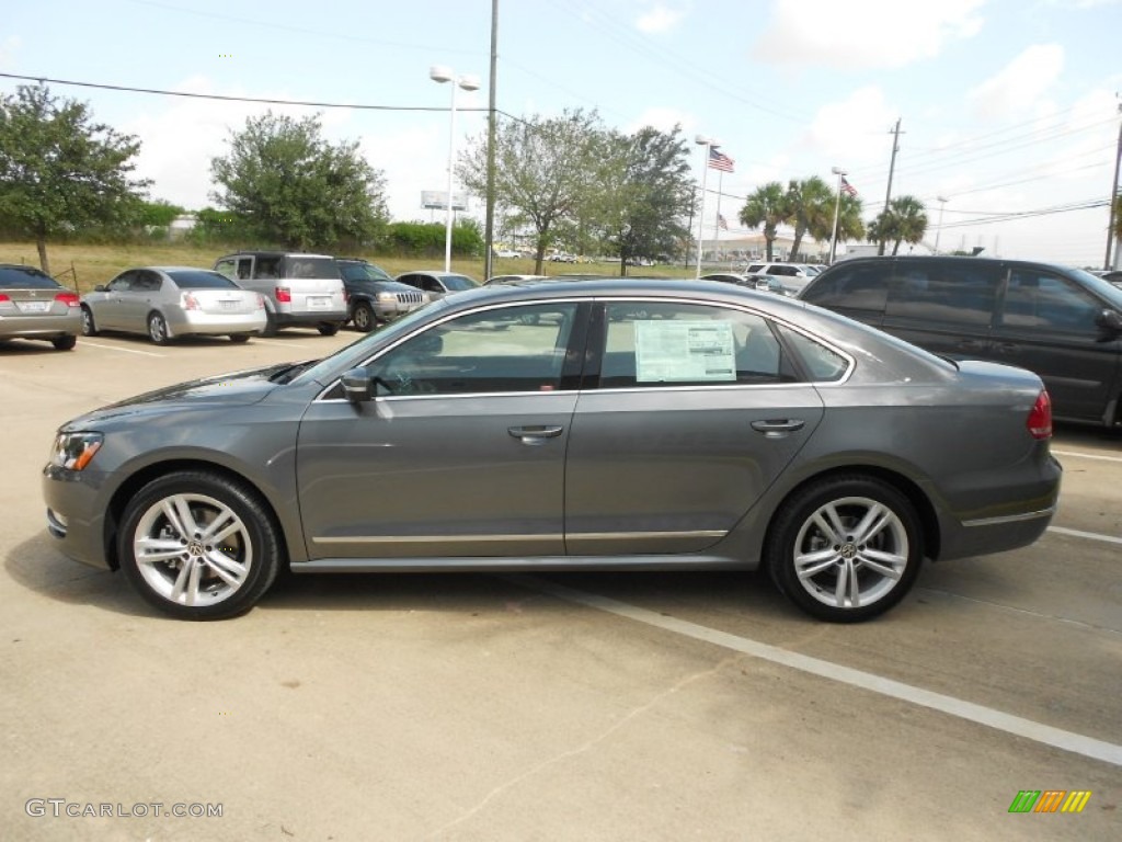 2013 Passat TDI SEL - Platinum Gray Metallic / Titan Black photo #3