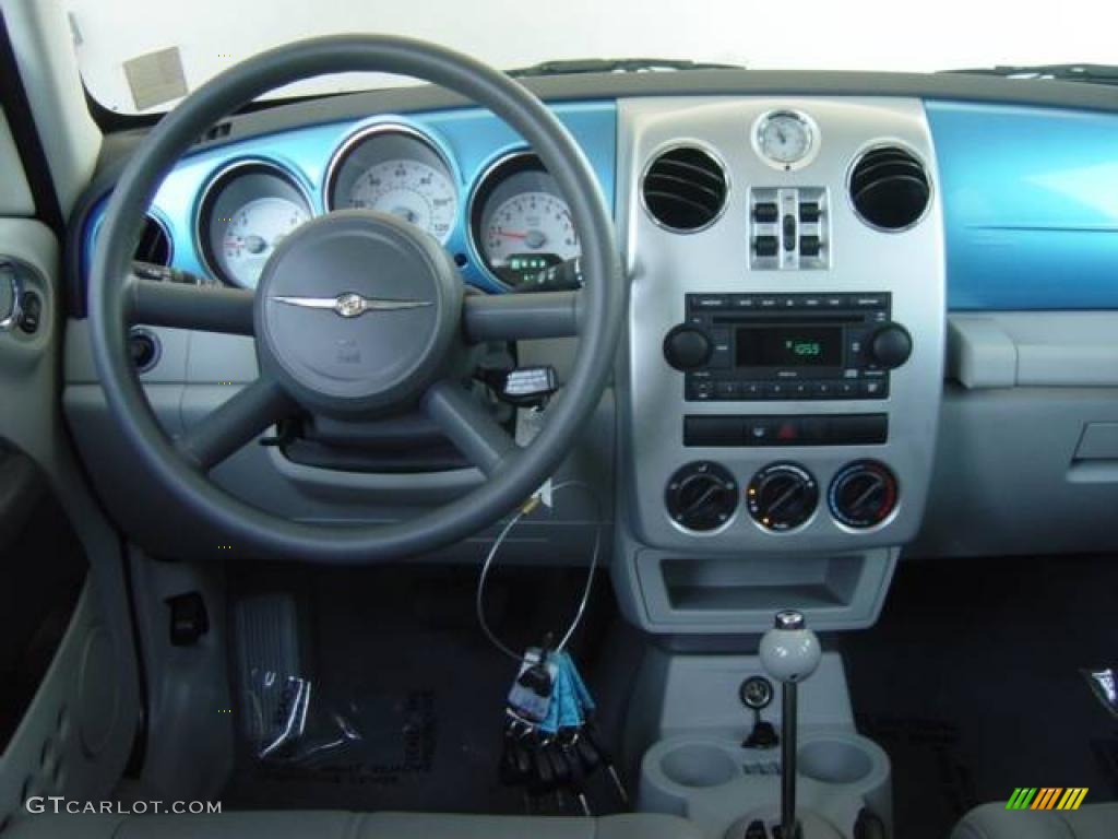 2008 PT Cruiser Touring - Surf Blue Pearl / Pastel Slate Gray photo #13