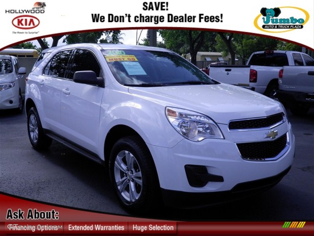 Summit White Chevrolet Equinox