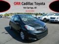 2012 Black Sand Pearl Toyota Yaris L 3 Door  photo #1