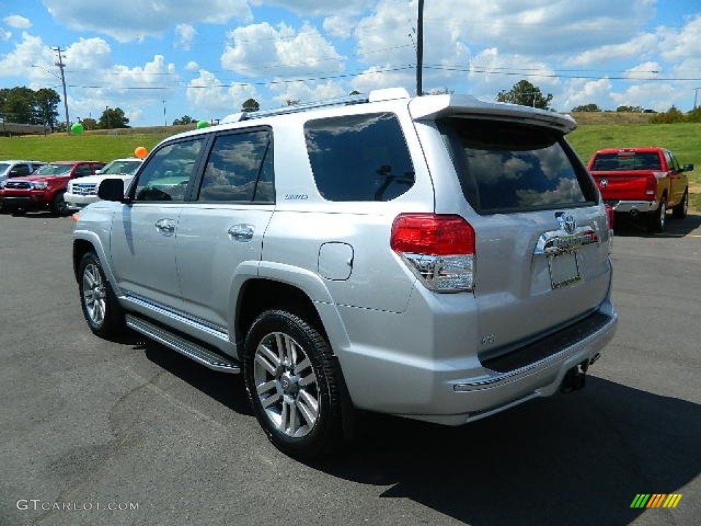 2012 4Runner Limited 4x4 - Classic Silver Metallic / Black Leather photo #5