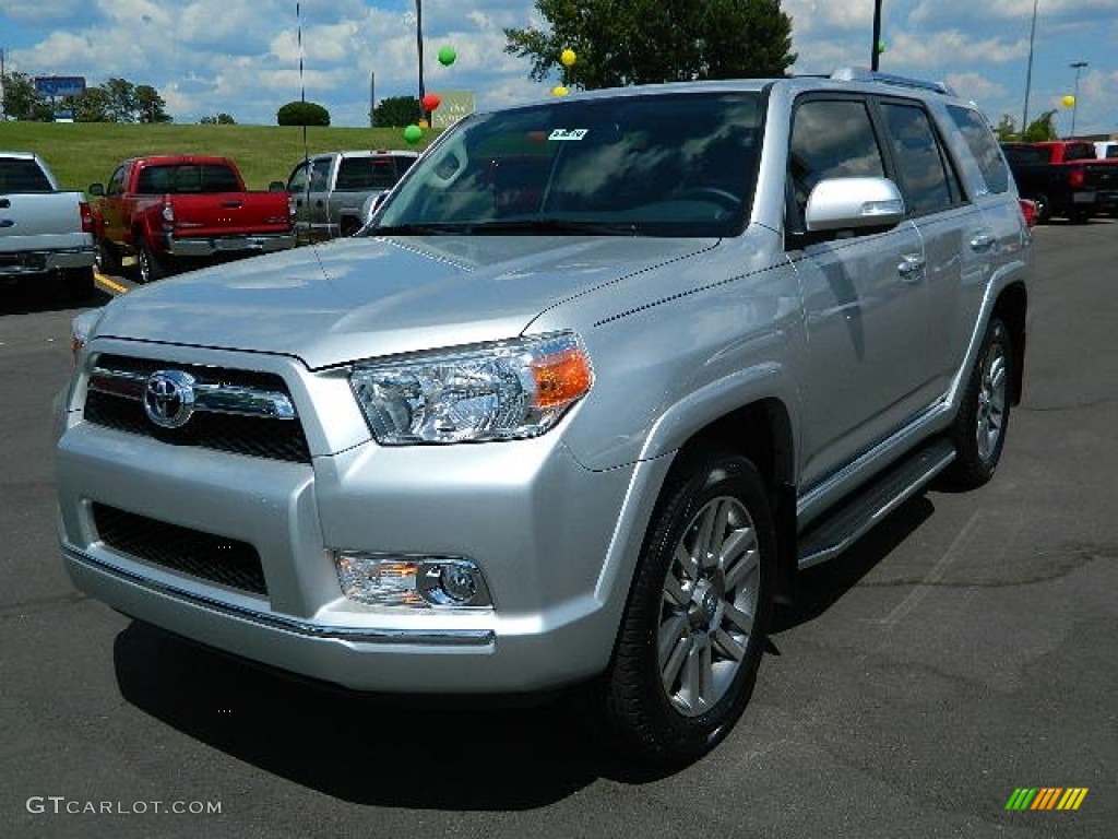 2012 4Runner Limited 4x4 - Classic Silver Metallic / Black Leather photo #7