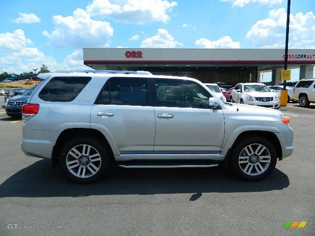 2012 4Runner Limited 4x4 - Classic Silver Metallic / Black Leather photo #2
