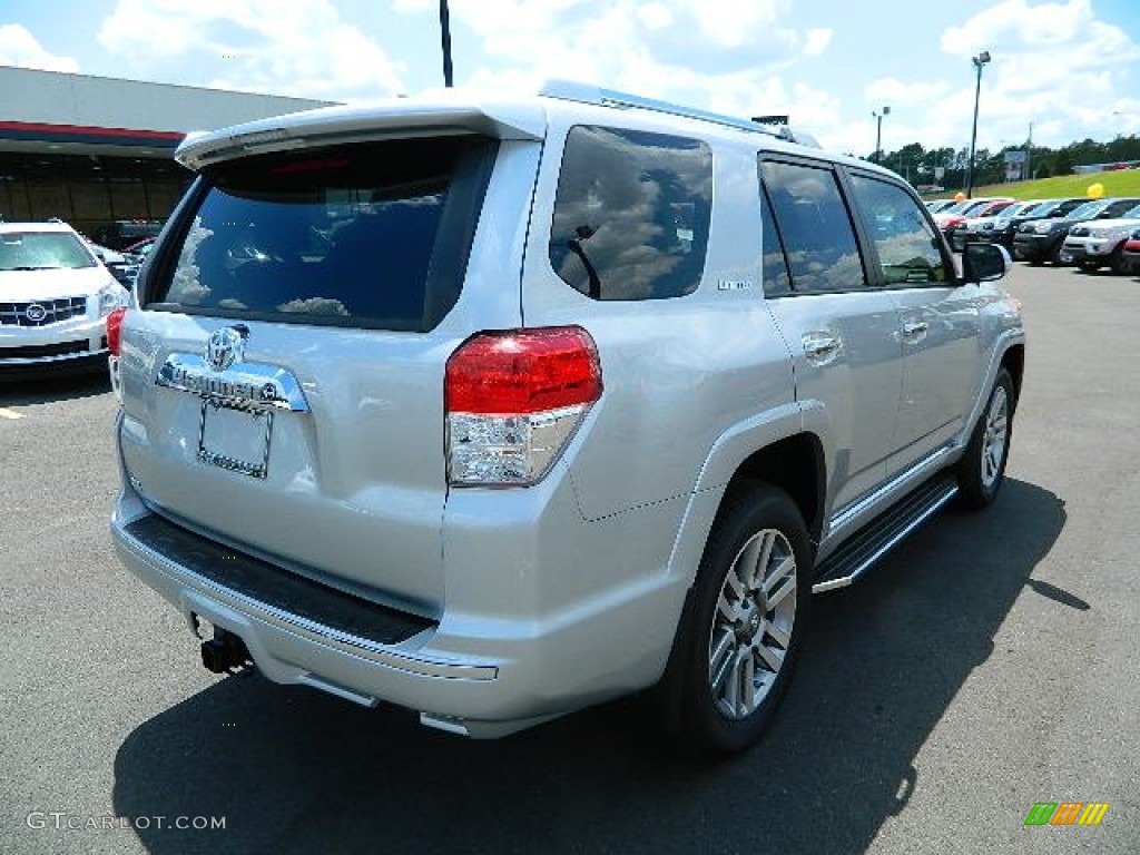 2012 4Runner Limited 4x4 - Classic Silver Metallic / Black Leather photo #3