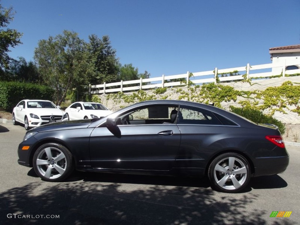 Steel Grey Metallic 2013 Mercedes-Benz E 350 Coupe Exterior Photo #68555821