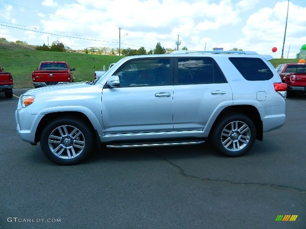 2012 4Runner Limited 4x4 - Classic Silver Metallic / Black Leather photo #6