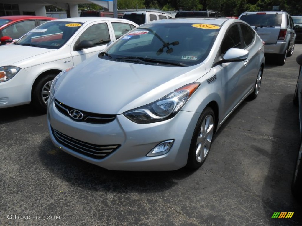 2012 Elantra GLS - Silver / Gray photo #1