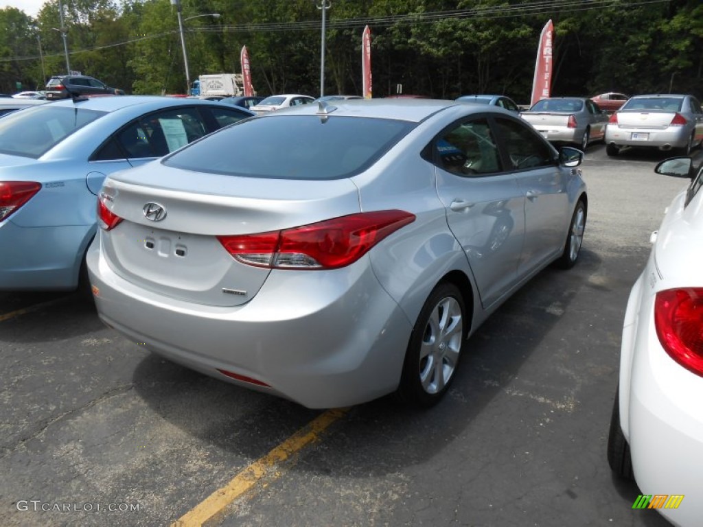 2012 Elantra GLS - Silver / Gray photo #3