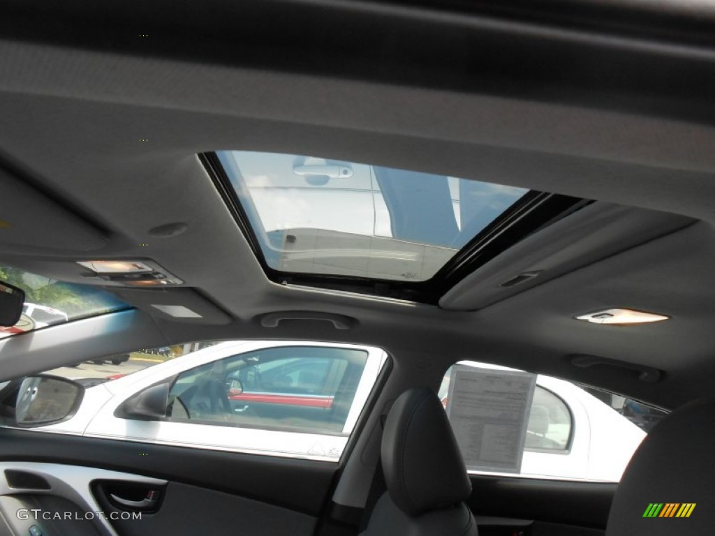 2012 Elantra GLS - Silver / Gray photo #8