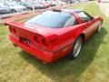 1987 Bright Red Chevrolet Corvette Coupe  photo #6