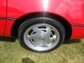 1987 Bright Red Chevrolet Corvette Coupe  photo #15