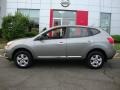 2011 Platinum Graphite Nissan Rogue S AWD  photo #3