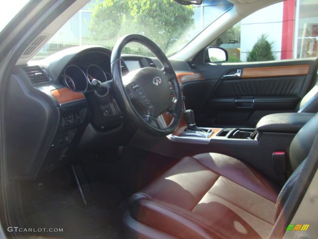 Bourbon Interior 2006 Infiniti M 35x Sedan Photo #68557753
