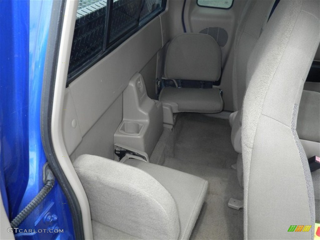 2001 Ranger XLT SuperCab - Bright Island Blue Metallic / Medium Prairie Tan photo #19