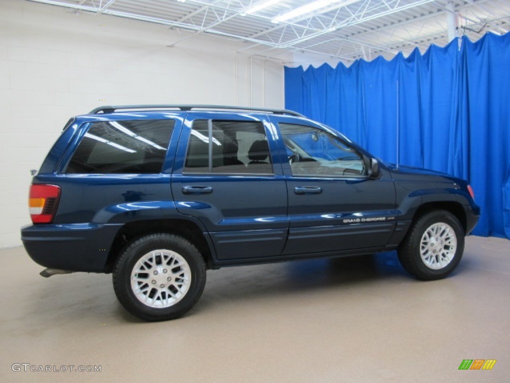2002 Grand Cherokee Limited 4x4 - Patriot Blue Pearlcoat / Dark Slate Gray photo #10