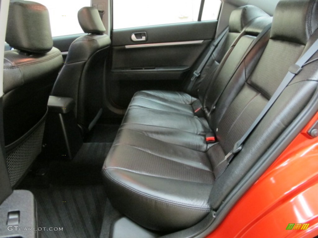 2008 Mitsubishi Galant RALLIART Rear Seat Photos