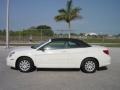 2008 Stone White Chrysler Sebring LX Convertible  photo #3