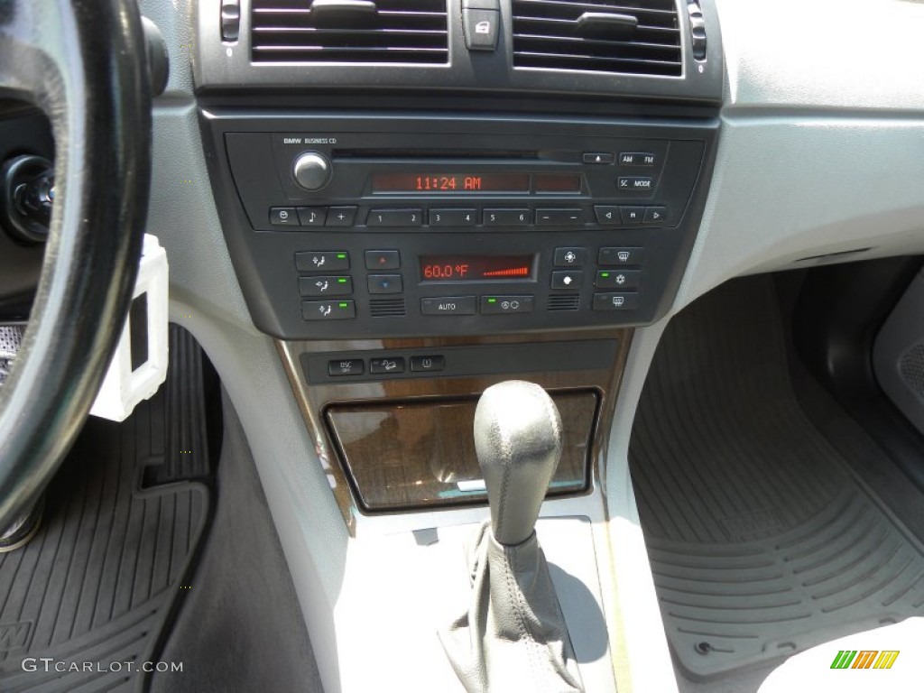 2005 X3 3.0i - Blue Water Metallic / Grey photo #13