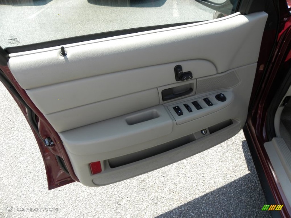 2011 Crown Victoria LX - Dark Toreador Red / Light Camel photo #6