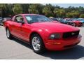 2008 Torch Red Ford Mustang V6 Deluxe Coupe  photo #1