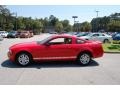 2008 Torch Red Ford Mustang V6 Deluxe Coupe  photo #2