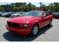 2008 Torch Red Ford Mustang V6 Deluxe Coupe  photo #12