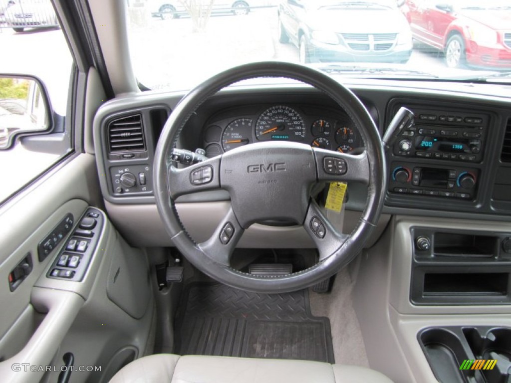 2004 Yukon XL 1500 SLT - Summit White / Neutral/Shale photo #14