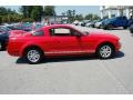 2008 Torch Red Ford Mustang V6 Deluxe Coupe  photo #14