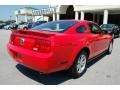 2008 Torch Red Ford Mustang V6 Deluxe Coupe  photo #15