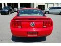 2008 Torch Red Ford Mustang V6 Deluxe Coupe  photo #16