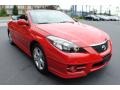 2007 Absolutely Red Toyota Solara Sport V6 Convertible  photo #7