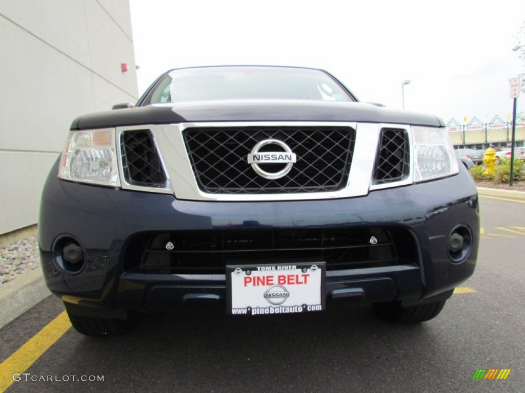 2008 Pathfinder S 4x4 - Majestic Blue / Graphite photo #2