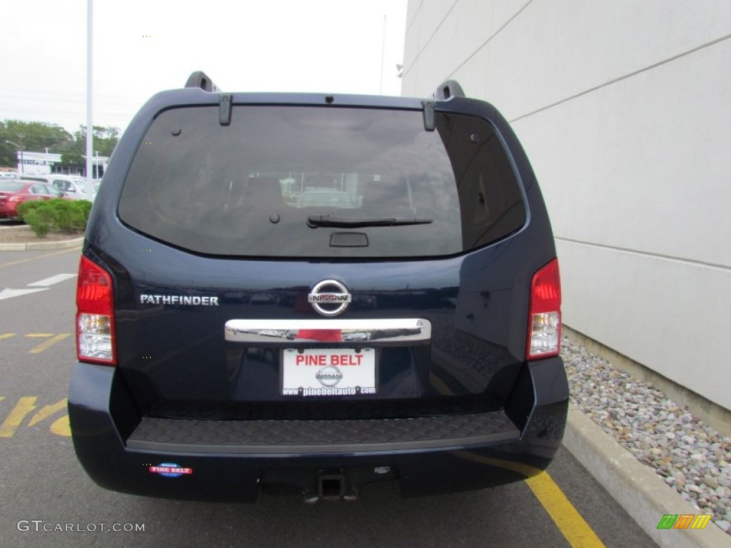 2008 Pathfinder S 4x4 - Majestic Blue / Graphite photo #6