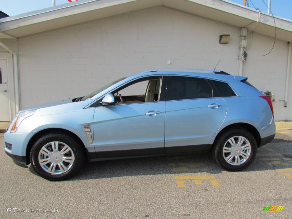 Blue Frost Metallic 2011 Cadillac SRX FWD Exterior Photo #68562262