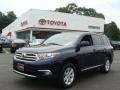 2011 Nautical Blue Pearl Toyota Highlander SE 4WD  photo #1