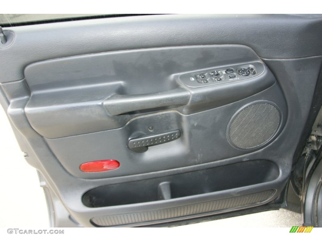 2003 Ram 1500 SLT Quad Cab 4x4 - Graphite Metallic / Dark Slate Gray photo #11