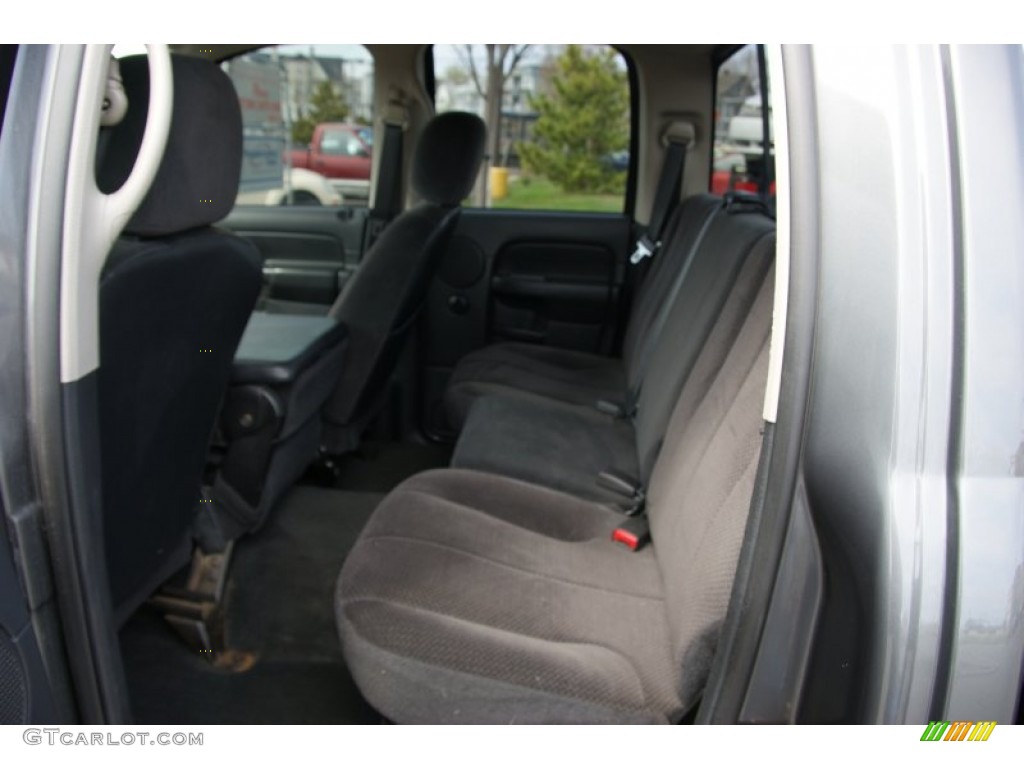 2003 Ram 1500 SLT Quad Cab 4x4 - Graphite Metallic / Dark Slate Gray photo #12