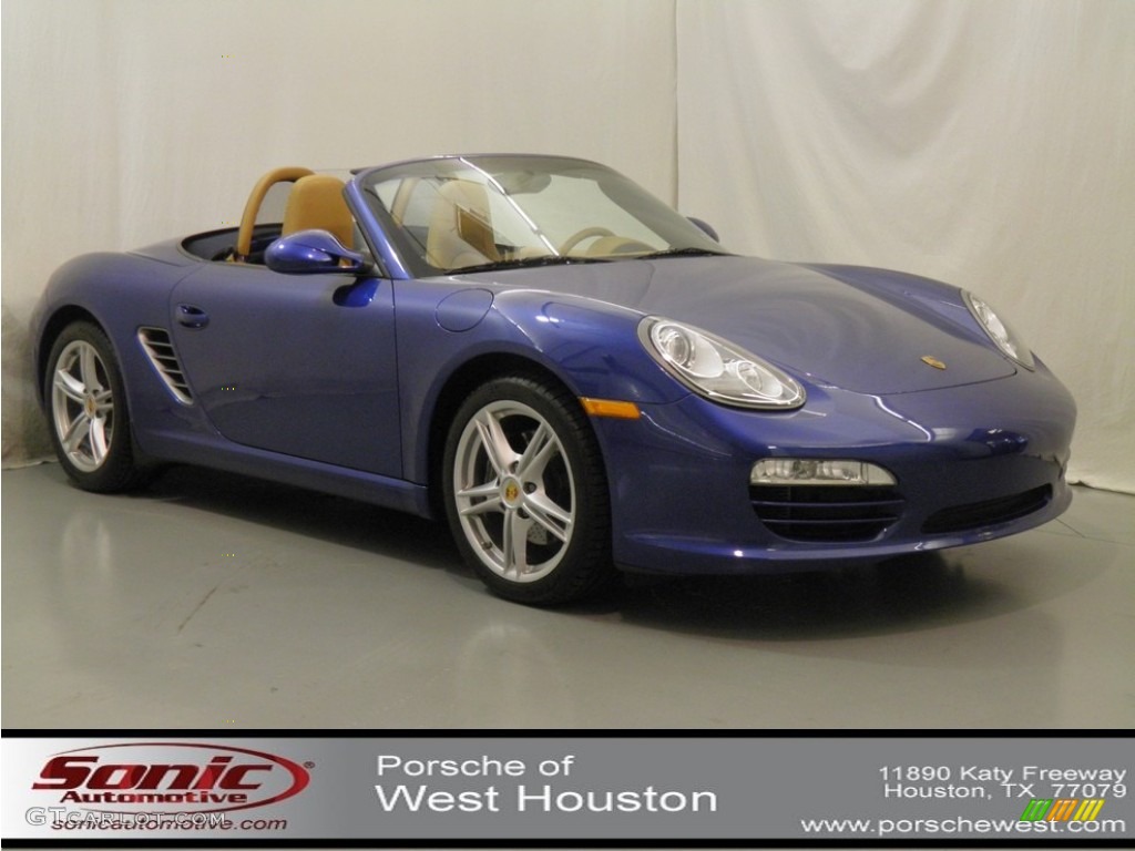 Aqua Blue Metallic Porsche Boxster