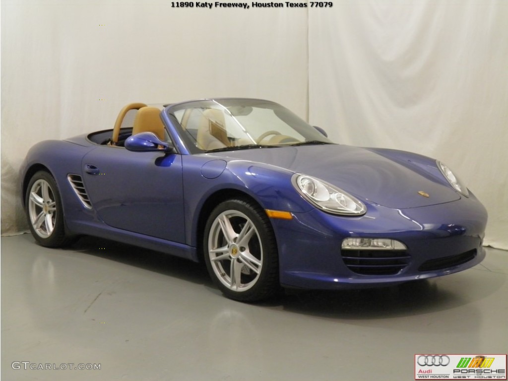 2009 Boxster  - Aqua Blue Metallic / Sand Beige photo #2