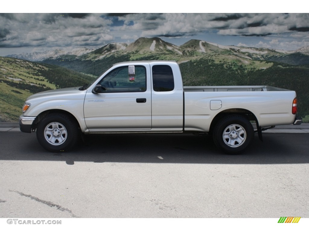 2004 Tacoma Xtracab - Lunar Mist Metallic / Charcoal photo #6