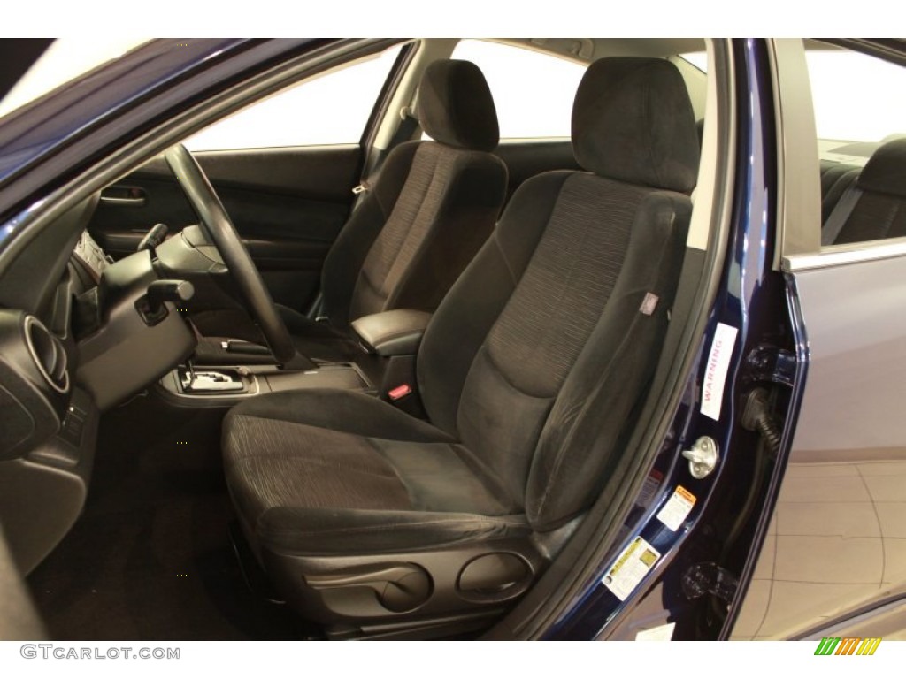 Black Interior 2010 Mazda MAZDA6 i Sport Sedan Photo #68564029