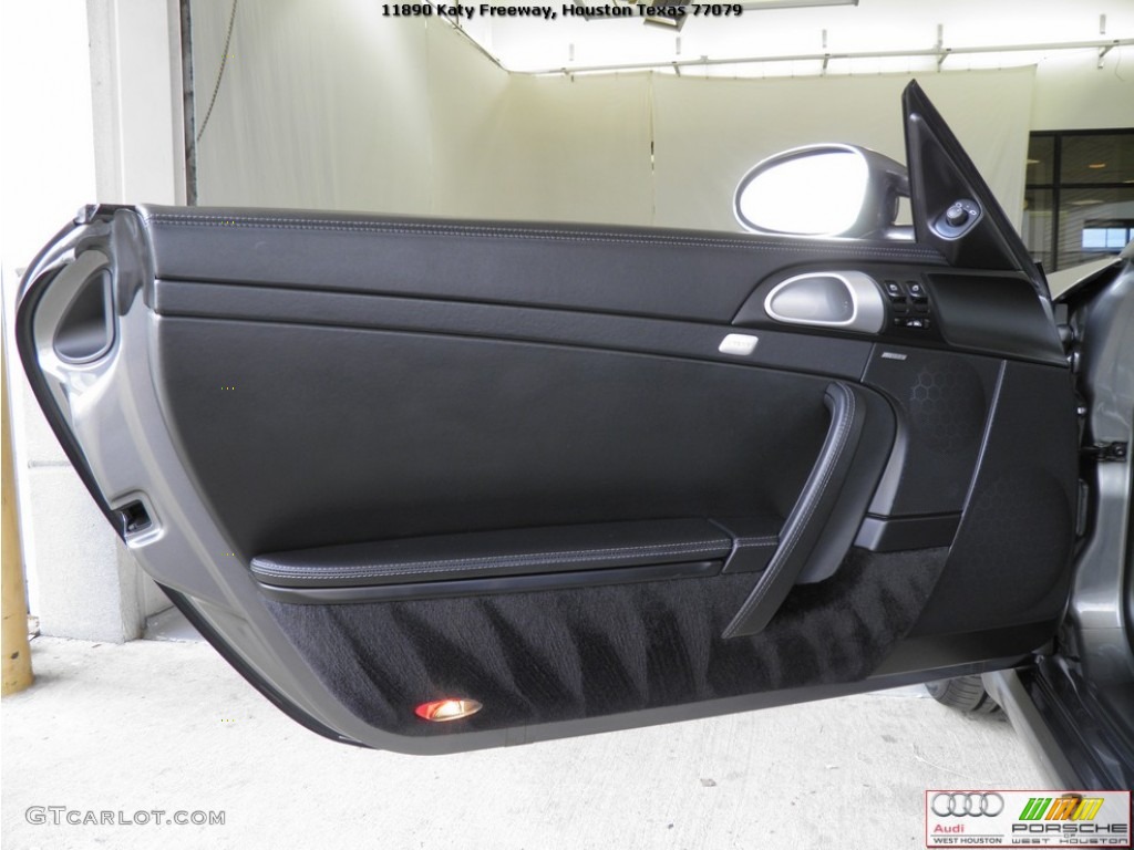 2008 911 Carrera S Cabriolet - Meteor Grey Metallic / Black photo #29