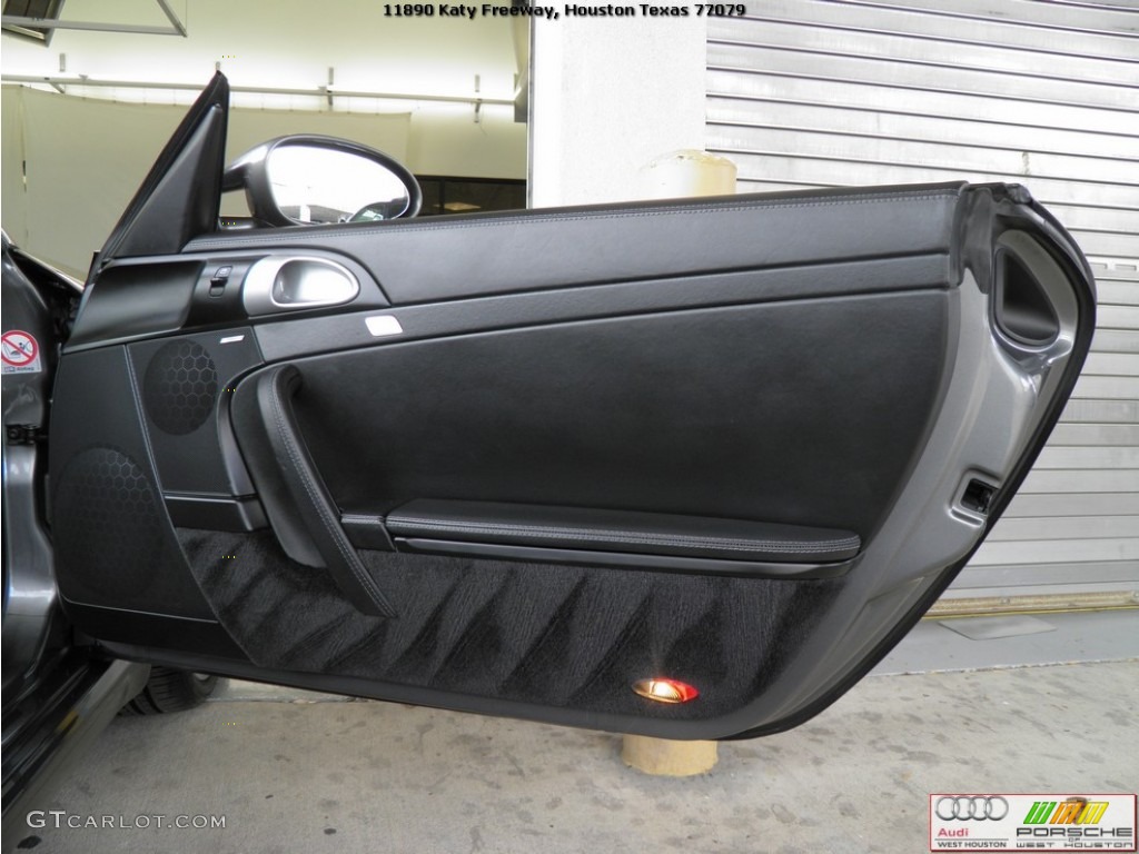 2008 911 Carrera S Cabriolet - Meteor Grey Metallic / Black photo #30