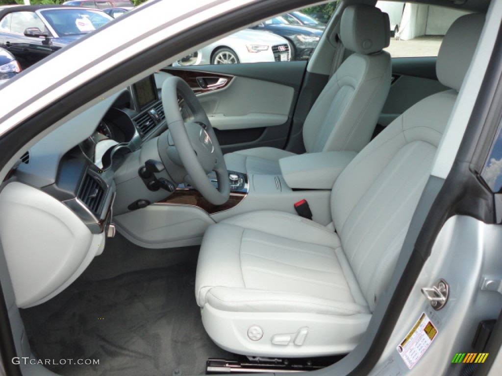 2013 Audi A7 3.0T quattro Prestige Front Seat Photo #68564143